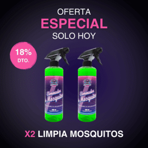 [PACK AHORRO] x2 Limpia Mosquitos y Heces de Ave