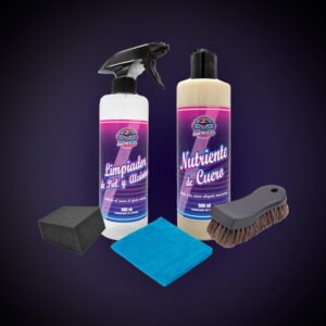 pack limpieza e hidratación de cuero