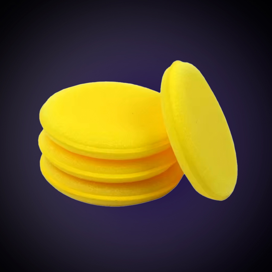 esponjas aplicadoras de espuma para tratamientos de detailing