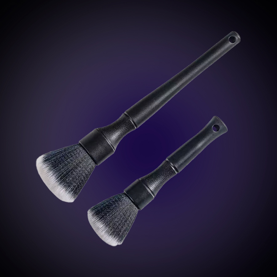 pack 2 brochas detailing suaves para el lavado del coche